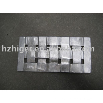 aluminum die casting rectangle chair back furniture parts